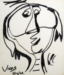 Balice Art - Oswaldo Vigas - Personaje (E 2528) [2]